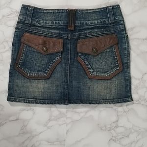 Vitage Jean Skirts Sz Medium